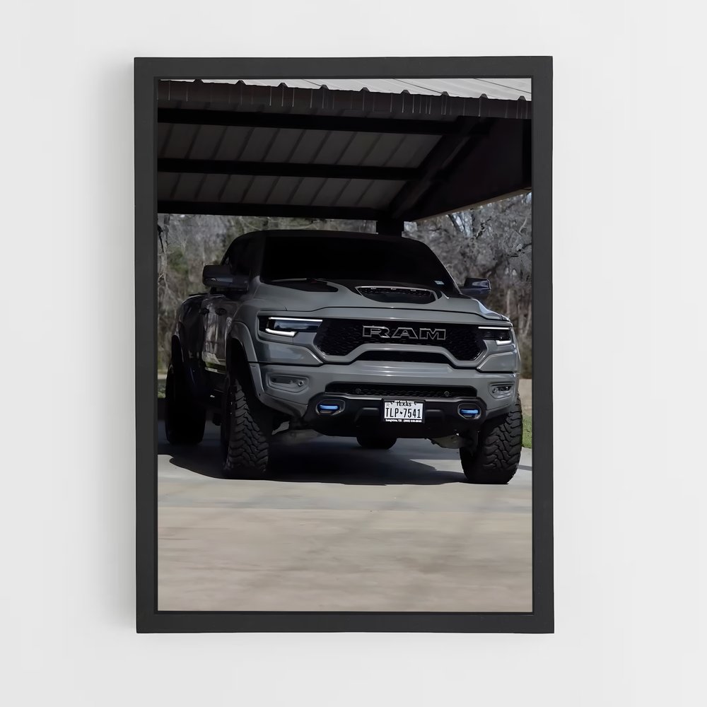 Poster Ram sous Abri – affiche Dodge (vue 2)